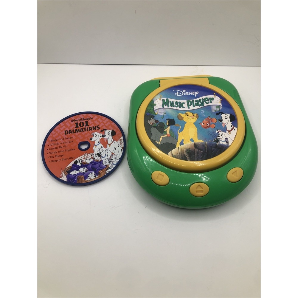Replacement Disney Music Reader Music Disc Player With 101 Dalmatians  Tested